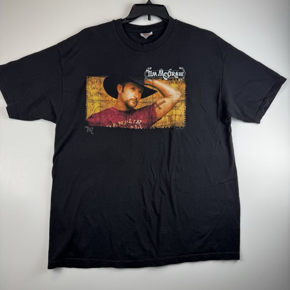 Tim McGraw Tour 2001 Concert T-shirt Size XL - Picture 2 of 6